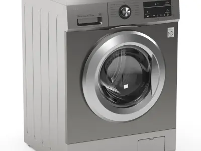 LG Washing machine F4J3TMG5P 3D model