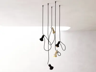 Clampy Pendant Lamp 3D model