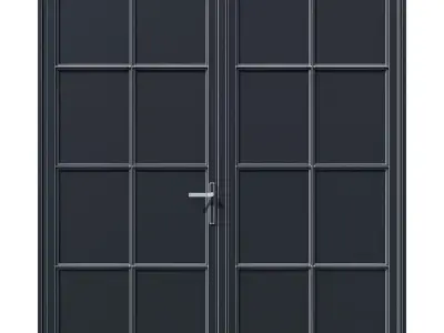 Reynaers Slim Line-38 Low-poly 3D model