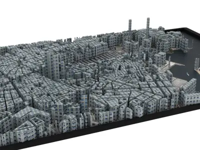 City of Marseille 3D model