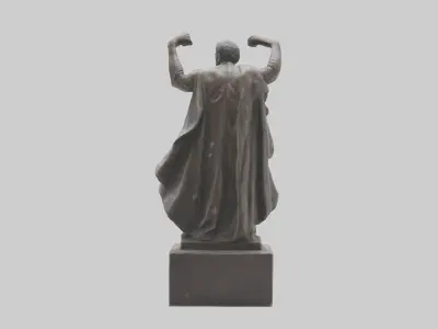 The Strength of Freedom statue model 3D model
