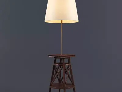 Floor-lamp classic 3D model