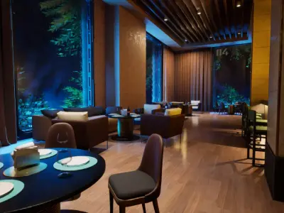 Restaurant Low-poly 3D model