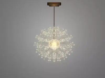 Lamp Diente de Leon Free 3D print model