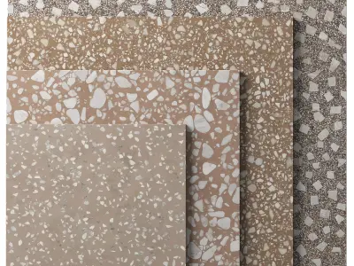 Terrazzo Material and Tile - Set 07 Texture