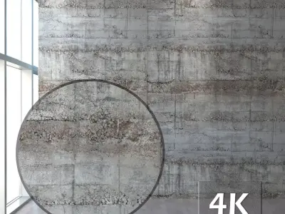 Concrete with formwork traces Texture