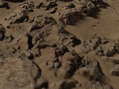 Rocksurface04 3D model
