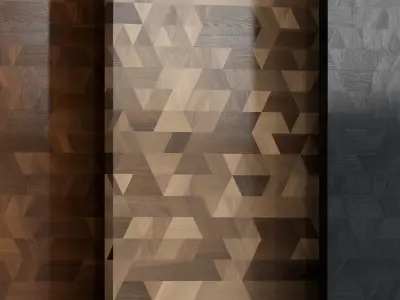 Wood 12 with 3 materials Texture