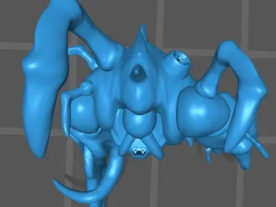 Starcraft Infested Terran 3D print model