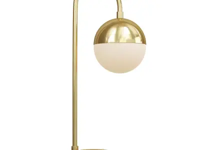 CEDAR AND MOSS TABLE LAMP Low-poly 3D model