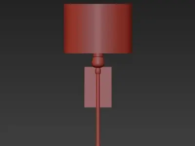 Bronze Wall Lights 3D model