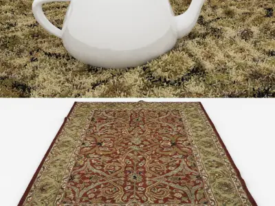 Rugs No 907 Low-poly 3D model