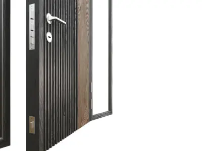 Entrance doors 3D model