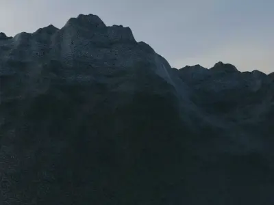 Snow Mountains 3D model