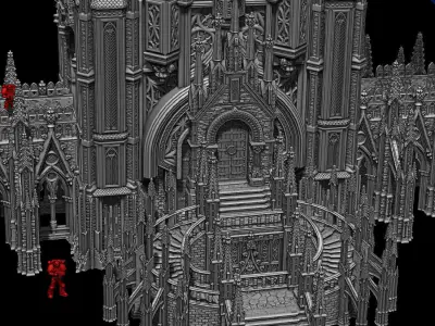 Thunder Gate 3D print model