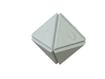 Sci Fi Object No 1834 Low Poly Low-poly 3D model