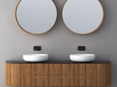 Modern Bathroom Cabinet  No 103 3D model