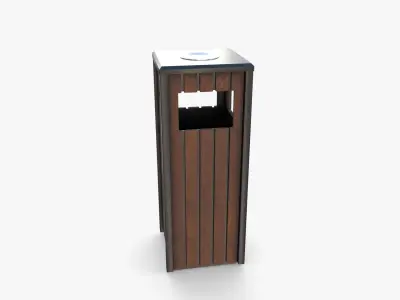Trash can v4 3D model