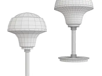 Stella Table Lamp Low-poly 3D model