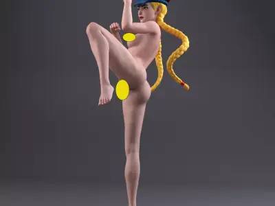 Cammy - Street Fighter 3D print model