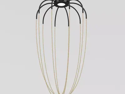 Alysoid Pendant Lamp 3D model