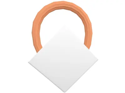 Churros v1 001 Low-poly 3D model