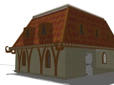 Creative Design-Holiday Cabin-0150 3D model