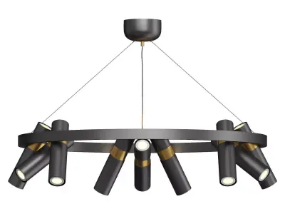  SPOOR Chandelier 3D model