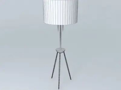Tripod Floor Lamp 3D model get
