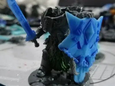 Wolf kite storm shields for wolf viking style marines 3D print model