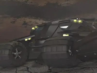 Batman Tumbler 3D model