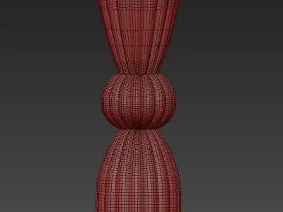 Murano Floor Lamps 3D model