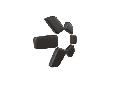 Quant Coin v1 001 Low-poly 3D model