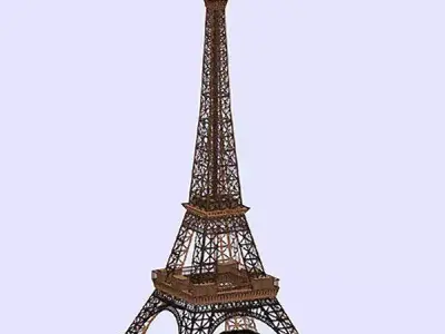 Paris Model Pack Low-poly 3D model