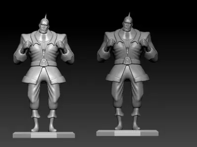 Ganryu - Roger Pirates - One piece 3D print model