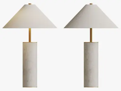 Adelaide Marble Table Lamp 3D model