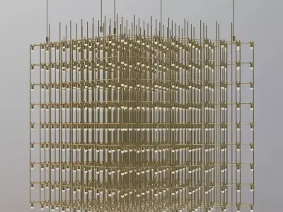 Universo Square Suspension 3D model