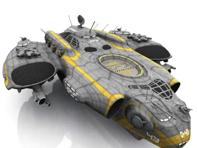 Advanced Destroyer 3D model