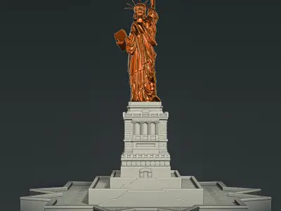 Statue of Liberty RoZ 3D print model