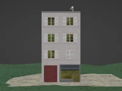 Building Free 3D model 10