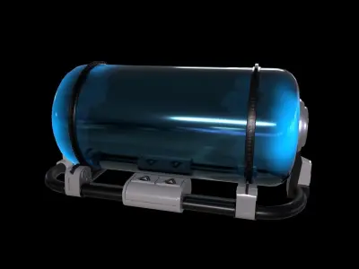 59Sci - fi Tube  3D model