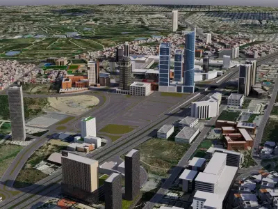 Monterrey Mexico 3D model