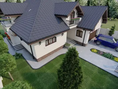 House 05 Exterior 3D model