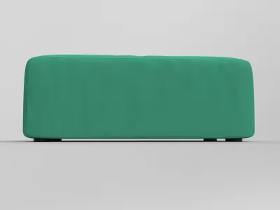 Ottoman Sofa Low-poly 3D model purchase