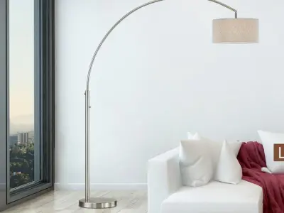 Cesar Arched Floor Lamp 3D model