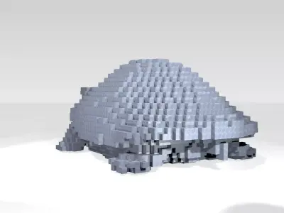 Turtle Voxel 3D model
