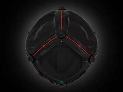 sci fi sphere 3D model