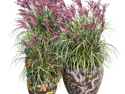 Porcelain pot one 3D model