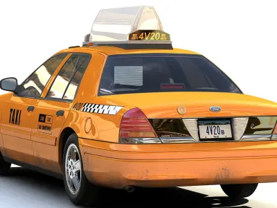  Yellow Cab Taxi 