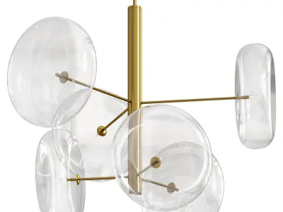 CHANDELIER SPARK 031278 by Lightology 3D model